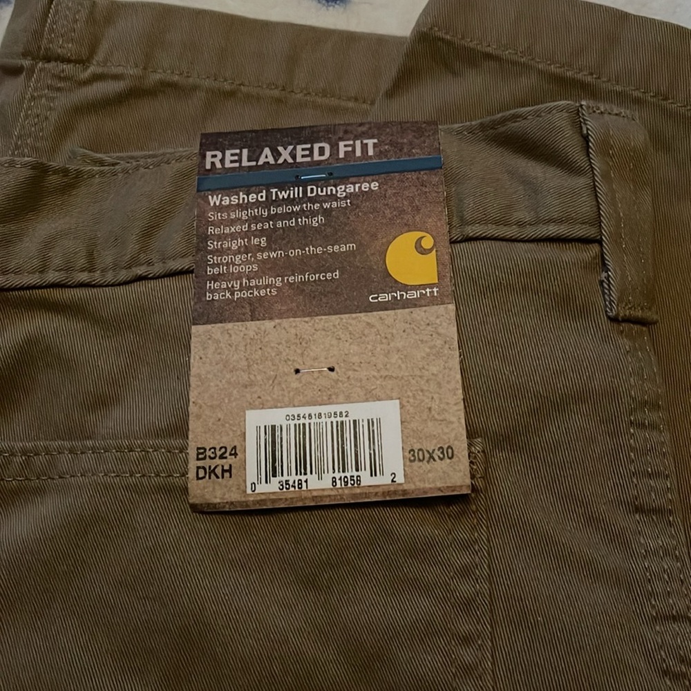 Carhartt men’s 30x30 to small